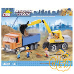 کمپرسی و بیل مکانیکی Dump Truck and Excavator 1667