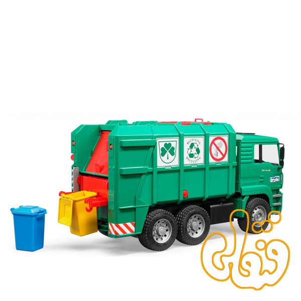 ماشین حمل زباله MAN TGA Garbage truck green 02753