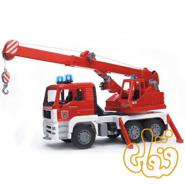 ماشین جرثقیل آتش نشانی MAN TGA Feuerwehr Kran-LKW mit mit Light & Sound Module 02770