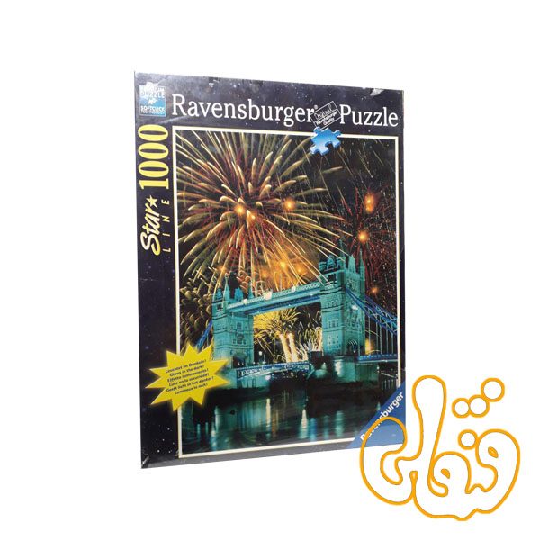 پازل رونزبرگر برج پل و آتش بازی Tower Bridge with Fireworks 16054