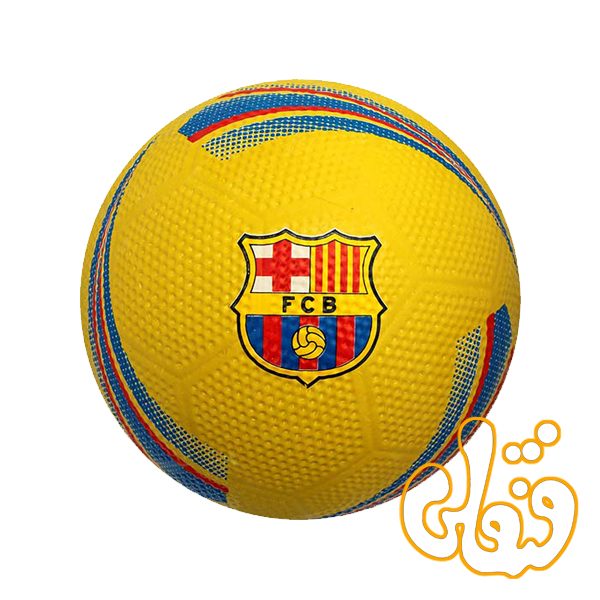 توپ فوتبال فانتزی طرح بارسلونا سایز 4 بتا