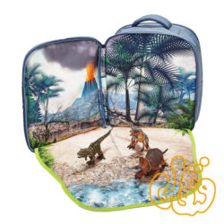 کیف کوله پشتی سه بعدی دایناسور بدون فیگور موجو فان 3D Dinosaur Junior Backpack 387715