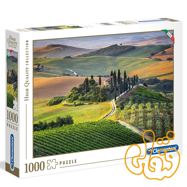 پازل کلمنتونی 1000 قطعه توسکانی Tuscany 39456