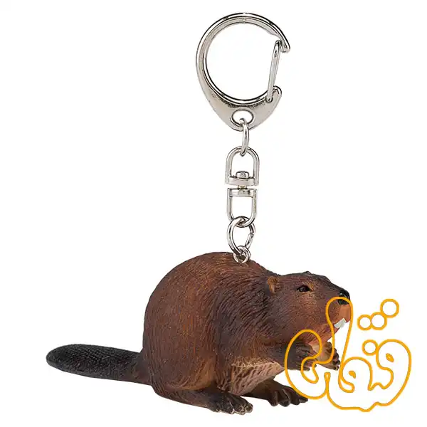 آویز کلید سگ آبی Beaver Keychain 387433