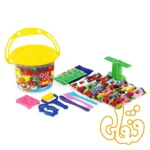 خمیر بازی 12 رنگ سطلی آریا 1069