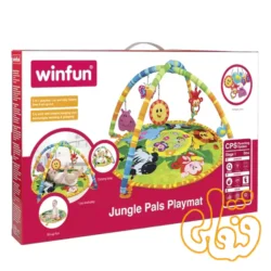 تشک بازی پلی جیم طرح جنگل وین فان Jungle Pals Playmat 827