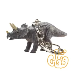 آویز کلید دایناسور تریسراتوپس موجو Triceratops Keychain 387449