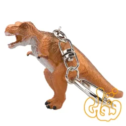 آویز کلید دایناسور تیرکس موجو Tyrannosaurus Rex Keychain 387445