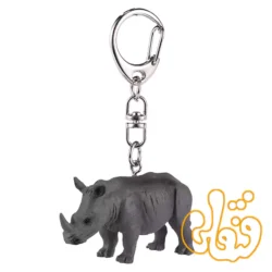 آویز کلید کرگدن موجو Rhinoceros Keychain 387490