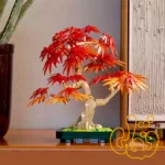 ساختنی لگو درخت بونسای افرای قرمز ژاپنی Japanese Red Maple Bonsai Tree 10348 - Image 2
