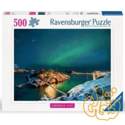 پازل 500 قطعه شفق قطبی در ترومسو، نروژ رونزبرگر Northern Lights in Tromso, Norway 12000845