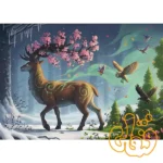 پازل 1000 قطعه گوزن‌های بهاری رونزبرگر Deer of Spring 12000616 - Image 2