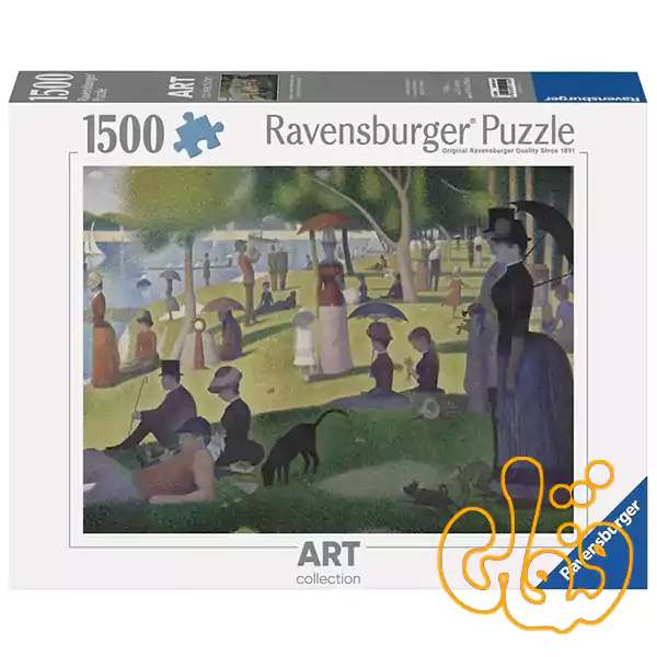 پازل 1500 قطعه سورا: بعدازظهر یکشنبه در جزیره گراند ژات رونزبرگر Seurat: A Sunday Afternoon on the Island of La Grande Jatte 12001245 پازل 1500 قطعه سورا: بعدازظهر یکشنبه در جزیره گراند ژات رونزبرگر Seurat: A Sunday Afternoon on the Island of La Grande Jatte 12001245