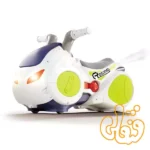 موتورسیکلت دریفت موزیکال چراغدار هولی تویز Drifting Motorcycle 8956 - Image 2