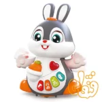 خرگوش موزیکال رقصنده هولی تویز Dancing Bunny HE9991 - Image 2