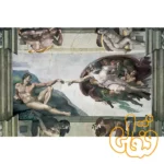 پازل 5000 قطعه آفرینش آدم میکل‌آنژ رونزبرگر Michelangelo: Creation of Adam 17408 - Image 2