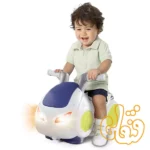 موتورسیکلت دریفت موزیکال چراغدار هولی تویز Drifting Motorcycle 8956 - Image 3