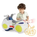 موتورسیکلت دریفت موزیکال چراغدار هولی تویز Drifting Motorcycle 8956 - Image 4