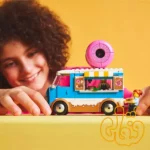 ساختنی لگو سیتی کامیون دونات Donut Truck 60452 - Image 3