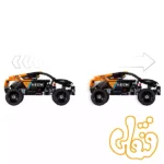ساختنی لگو تکنیک ماشین مسابقه‌ای نئوم مکلارن اکستریم ای NEOM McLaren Extreme E Race Car 42166 - Image 3