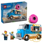 ساختنی لگو سیتی کامیون دونات Donut Truck 60452
