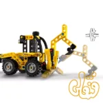 ساختنی لگو تکنیک لودر بکهو Backhoe Loader 42197 - Image 6
