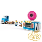 ساختنی لگو سیتی کامیون دونات Donut Truck 60452 - Image 2
