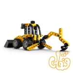 ساختنی لگو تکنیک لودر بکهو Backhoe Loader 42197 - Image 4