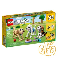 ساختنی لگو کریتور سگ‌های دوست‌داشتنی Adorable Dogs 31137
