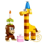 ساختنی لگو پولی‌بگ کریتور جشن تولد حیوانات Birthday Party Animals 30689 - Image 2