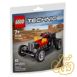 ساختنی لگو پولی‌بگ تکنیک ماشین مسابقه‌ای Hot Rod Car 30735