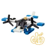 ساختنی لگو پولی‌بگ تکنیک هواپیمای دریایی سفید White Seaplane 30736 - Image 2