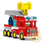 ساختنی لگو داپلو ماشین آتش نشانی با شلنگ و آتش نشان Fire Truck with Hose and Firefighter 10473 - Image 3