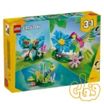 ساختنی لگو کریتور مرغ مگس‌خوار رنگارنگ Colorful Hummingbird 31384 - Image 7