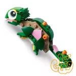 ساختنی لگو کریتور لاک‌پشت با گل نیلوفر آبی Turtle with a WaterLily 31377 - Image 4