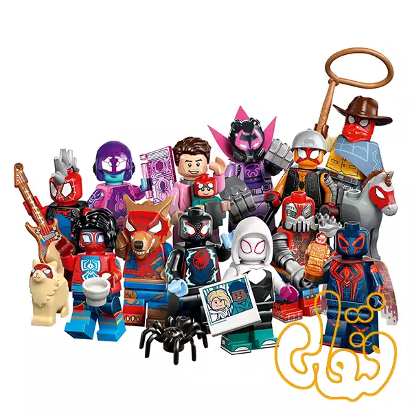 ساختنی لگو مینی فیگور سری در سراسر دنیای عنکبوتی Spider-Man: Across the Spider-Verse 71050