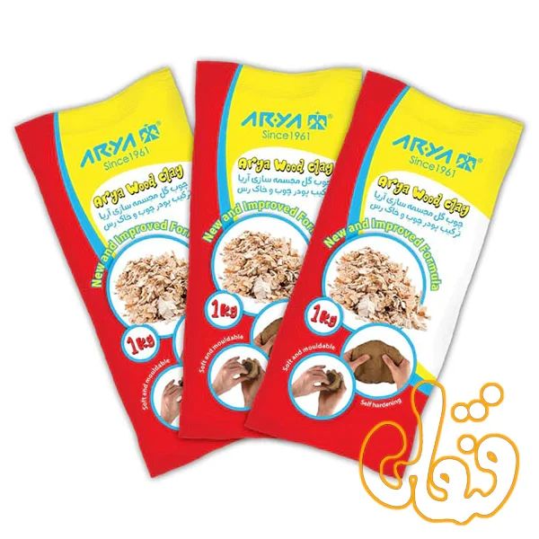 گل مجسمه‌سازی با ترکیب چوب و خاک‌‌‌‌‌‌‌رس آریا 1090