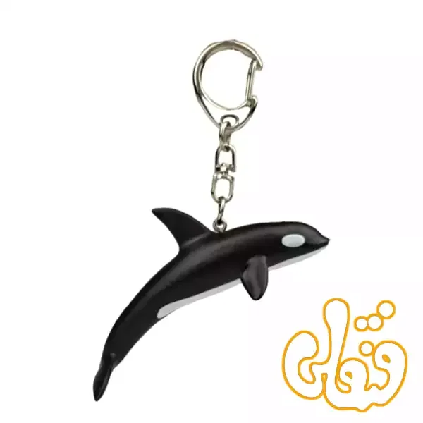 آویز کلید نهنگ قاتل موجو Orca Keychain 387604
